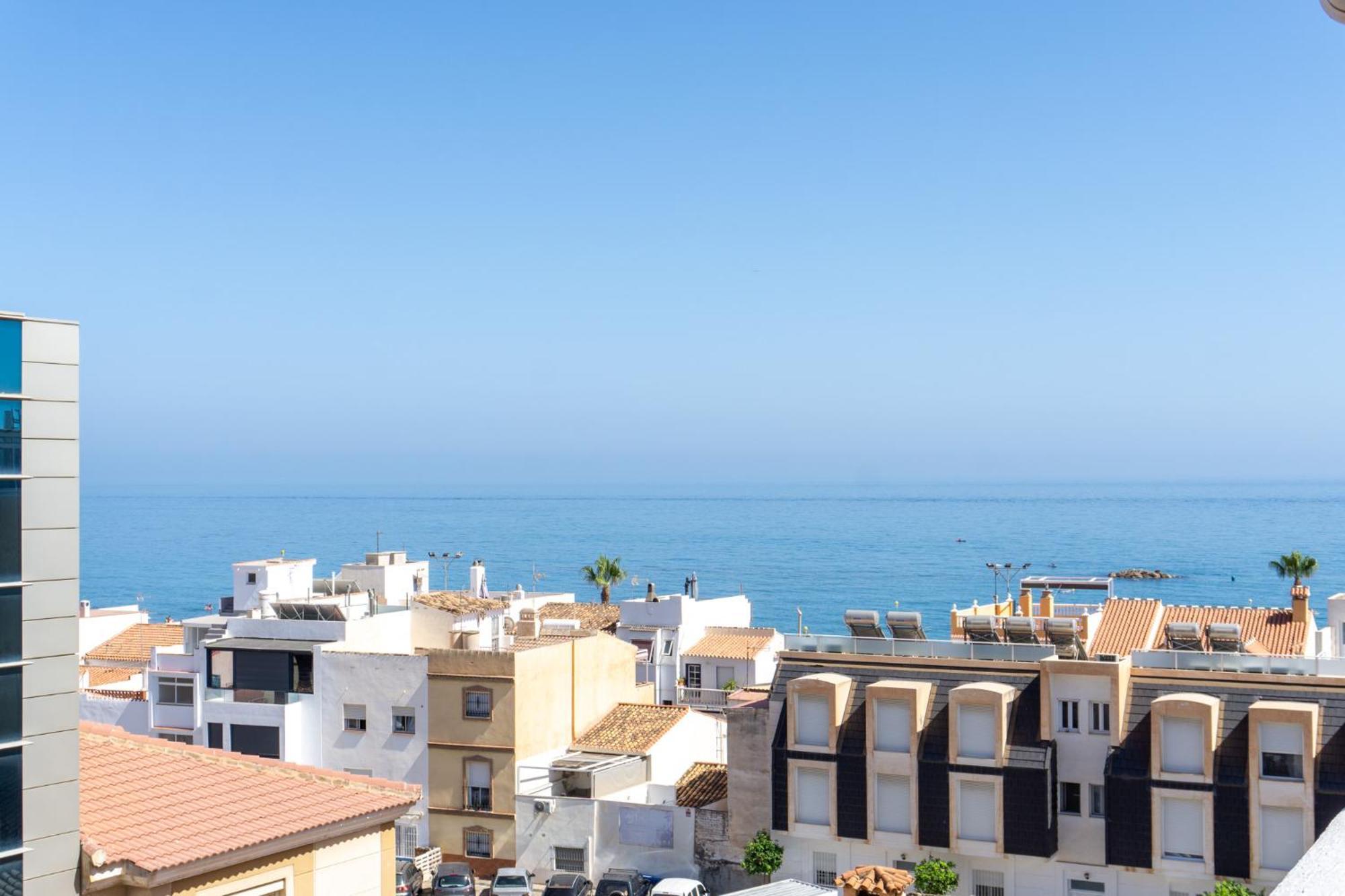 Apartamento Con Terraza En La Playa La Cala Del Moral المظهر الخارجي الصورة