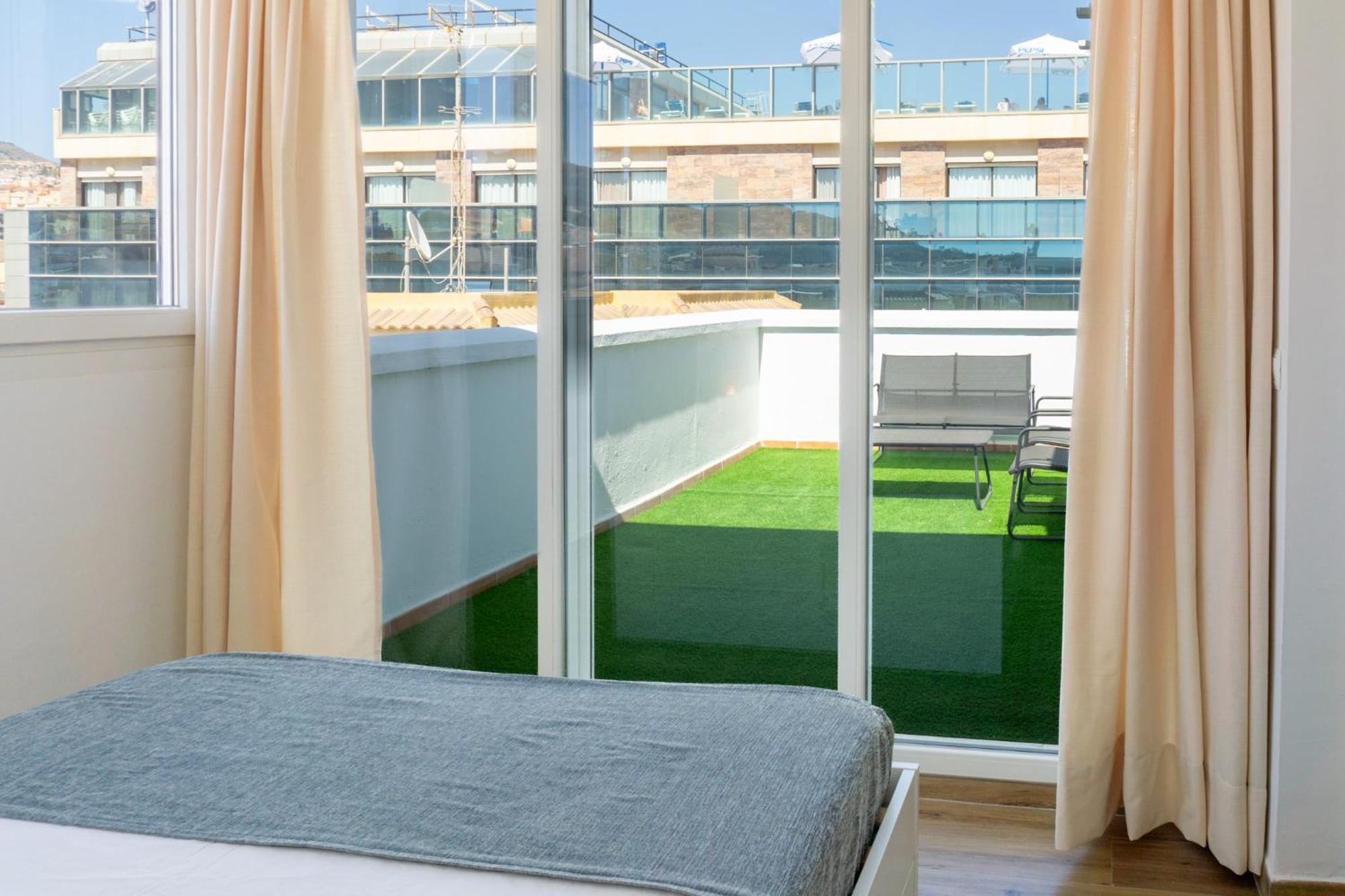 Apartamento Con Terraza En La Playa La Cala Del Moral المظهر الخارجي الصورة